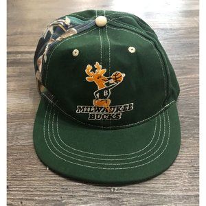 Marques Johnson 8 Milwaukee Bucks Hat SGA Green Cap Hat Adjustable